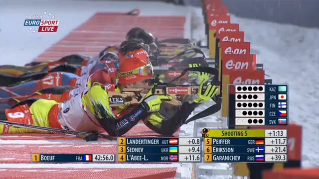 EN \ 2012-2013 IBU World Cup Biathlon 5 Ruhpolding Relay Men (4 of 6) смотреть онлайн