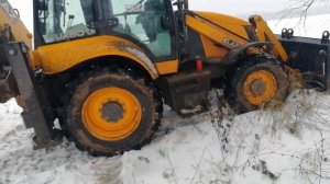 Обзор экскаватор погрузчик Елаз 880  # 2 ЕЖЕДНЕВНАЯ РАБОТА