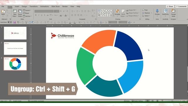 Convert Your PowerPoint Charts Into Editable Shapes смотреть онлайн