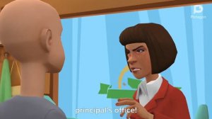 classic caillou misbehaves at school/ grounded
