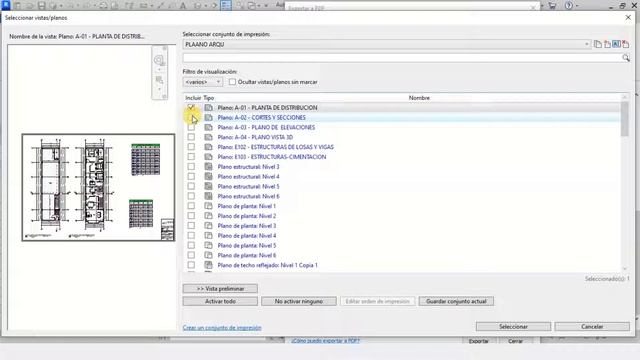 EXPORTAR O IMPRIMIR PLANOS DE REVIT 2023 A PDF -planos arquitectónicos (laminas A0, A1, A2) смотреть онлайн