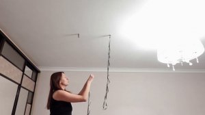 Как повесить гамак для йоги дома.