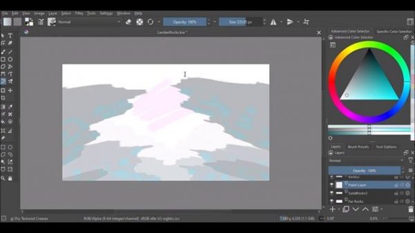 Рисую красивый фон | thirteen_art