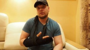 ТРЕШ  ОБЗОР Перелом 5 пястной кости правой кисти со смещением. Пару дней до операции. Часть 3