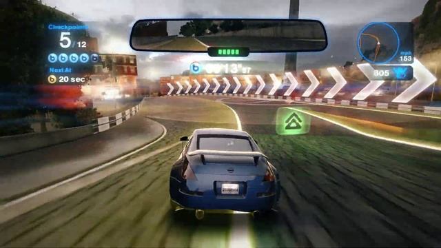 Exclussive Nissan 370Z S-Tune racing in Barcelona смотреть онлайн