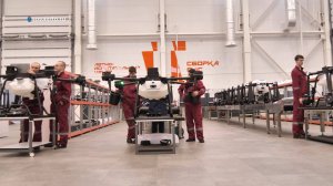 Первый сертифицированный в России агродрон