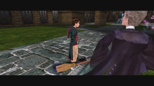 Учимся летать. Гарри Поттер и философский камень. Прохождение игры. #HP #harrypotter #гаррипоттер