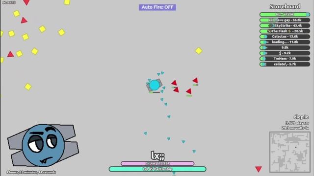 How to Battleship 2021 Version || Diep.io смотреть онлайн