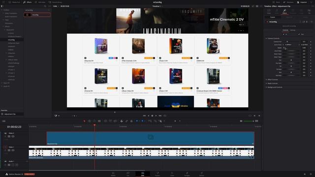 mCamRig DVR Tutorial — Free camera animation tool for DaVinci Resolve 18 — MotionVFX смотреть онлайн