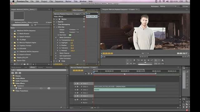 Premiere CS5: Ultra Key Özellikleri (Hızlı ve Doğru Keying) смотреть онлайн