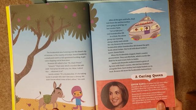 Girl Scout Brownie Journey A World Of Girls Story Flying Into Shali's Desert Home