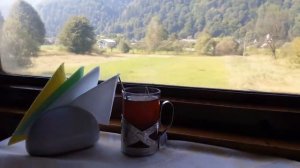 Для любителей стука колес поезда. И самой поездки тоже