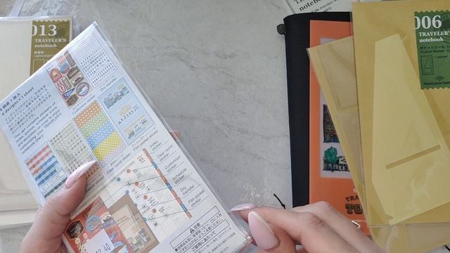 TRAVELERS NOTEBOOK 📓 Распаковка обложки standart, наклейки, папки, уголки, тетради, латунный зажим смотреть онлайн