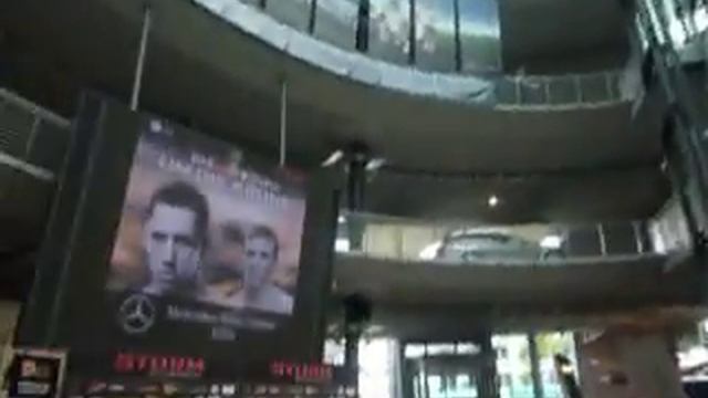 Mercedes Benz Center in Cologne before the weigh in of Sturm & Macklin смотреть онлайн