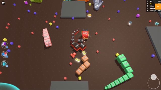 Cube 2048.io Game 🎲 9 Billion 🎲 CUBES SNAKE 2048.io Gameplay смотреть онлайн