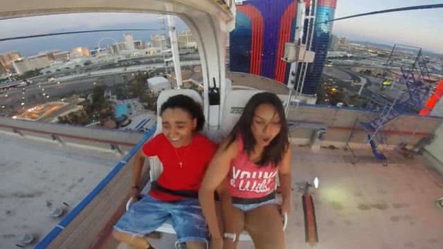Zip line @ Voodoo Rio Las Vegas!! смотреть онлайн
