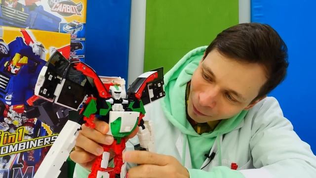 Роботы Карботы у Доктора игрушек! Трансформеры были атакованы призраками! Игры в больничку смотреть онлайн