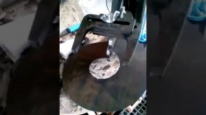 Маленький станок для гибки шнеков для винтовых свай