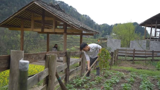 90后夫妻隐居无人村，老婆突然肚子疼的厉害，赶紧下山生小孩Going down the mountain to give birth смотреть онлайн