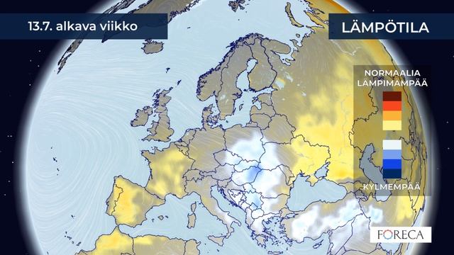 Kuukausiennuste lämpötiloista 30.6.2020 смотреть онлайн