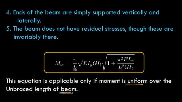Lateral Torsional Buckling of Symmetric section I @GuruprakashAcademy смотреть онлайн