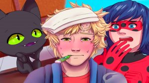 МОКРЫЙ КОТ | ОЗВУЧКА КОМИКСА ЛЕДИ БАГ И СУПЕР КОТ