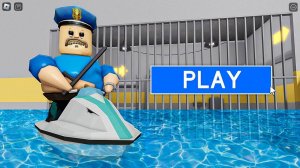WATER BARRY'S PRISON RUN! New Scary Obby в РОБЛОКС(#ROBLOX)