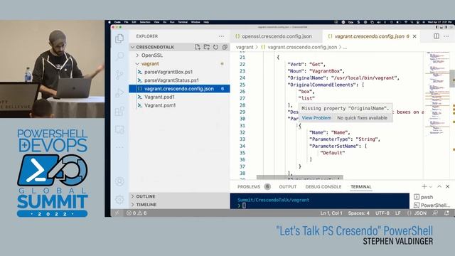 PSHSummit 2022 - "Let's Talk PS Cresendo" Powershell by Stephen Valdinger смотреть онлайн