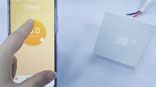 Tuya Wifi Smart Home Thermostat Lcd Display Touch Screen For Electric Floor Heating Water/gas Boile смотреть онлайн