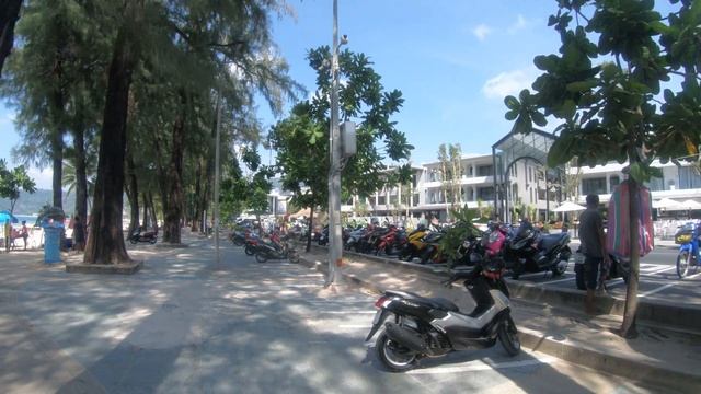 4K 🇹🇭🏖️ Walking down Patong Beach | update 01 February 2022 | Phuket Thailand | смотреть онлайн