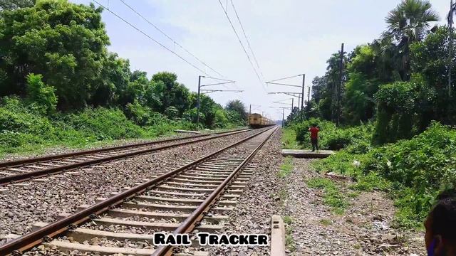 Howrah - Malda Town Intercity Express Inegural Run / Rail Tracker смотреть онлайн