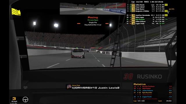 NASCAR iRacing Series Fixed - Blue Emu Maximum Pain Relief 250 @ Martinsville (2021) смотреть онлайн