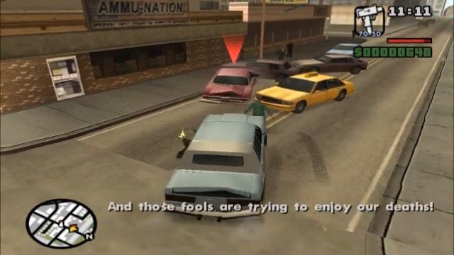 GTA San Andreas Mission 05: Drive-thru смотреть онлайн