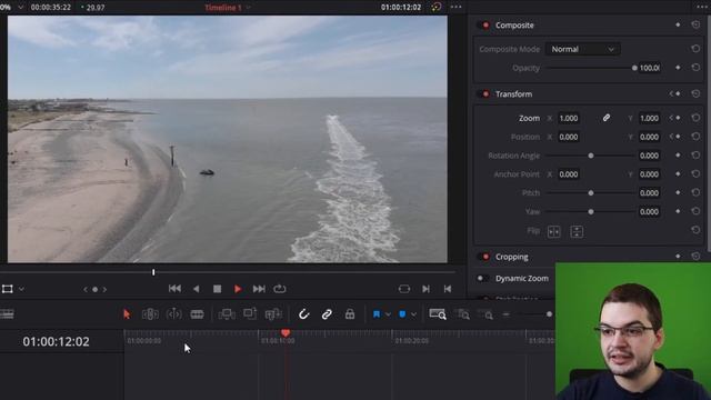 How to make a smooth Pan & Zoom effect in your videos | DaVinci Resolve смотреть онлайн