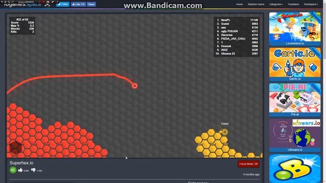 обзор игры Superhex Io 2