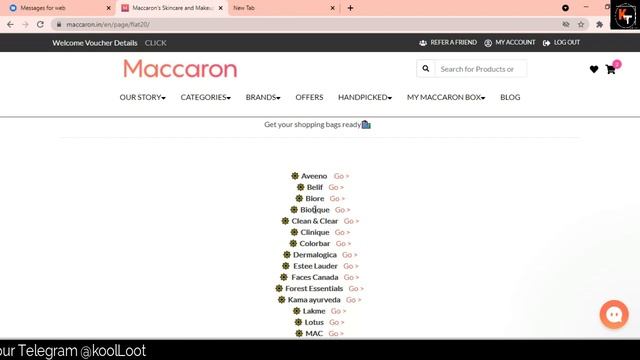 Maccaron Big Loot | Maccaron Free Shopping Loot, Maccaron Referral Loot Maccaron Self Referral Tric