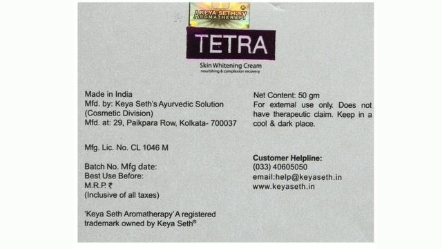 Keya seth tetra skin whitening cream review|Beauty secret by samira смотреть онлайн