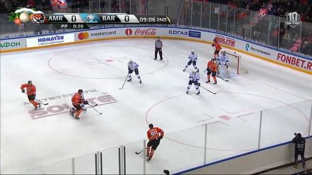 Barys 1 Amur 3, 9 January 2018 Highlights