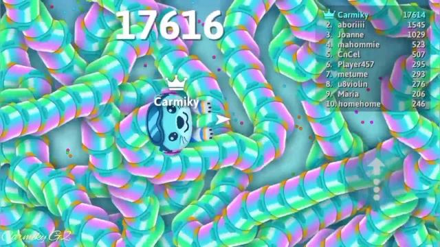 SNAKE IO 🐍 DJ OTTO EN SU RANKING DE LA SALPICADURA DE 🏹 IRIS SNAKE.IO GAMEPLAY.IOS смотреть онлайн