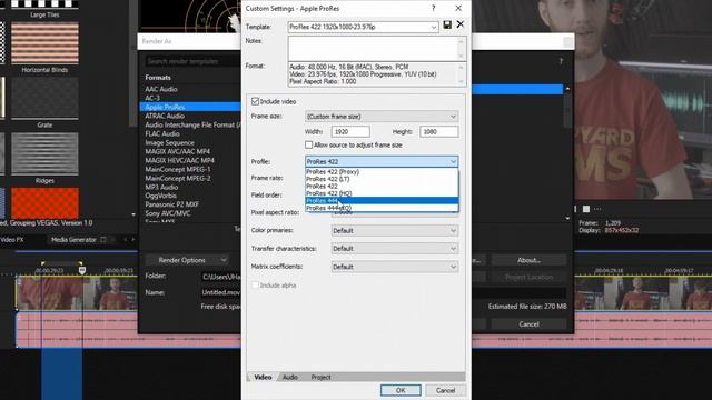 VEGAS Pro 19 - BEST ProRes (+ RAW + BRAW) Render Settings - MOV - ACTUALLY EXPLAINED - 👨🏫#139
