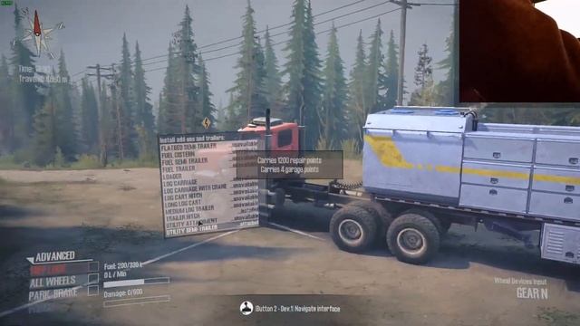 SpinTires: MudRunner | Mount Logmore #4 | American Wilds DLC | Wheelcam | PC Gameplay смотреть онлайн
