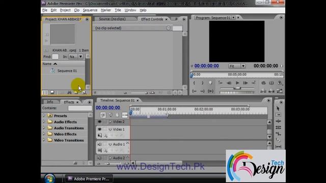 Adobe Premiere Pro CS3 (Part-1) - Basic to Advance Video Training Urdu / Hindi | Design Tech смотреть онлайн