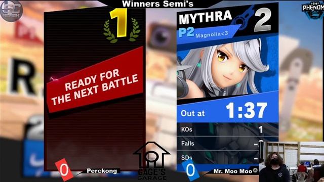 Gage's Garage #3 - PercKong (R.O.B.) VS Mr. Moo Moo (Pyra/Mythra) - SSBU Winners Semi's смотреть онлайн