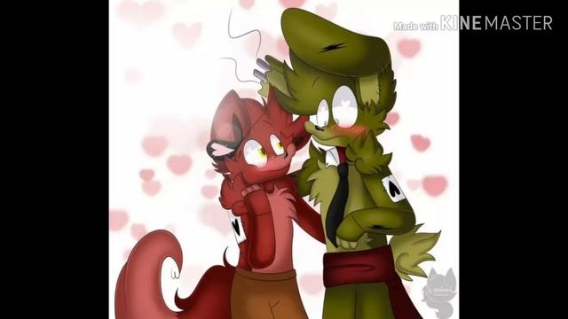 Яой/Springtrap X Foxy/