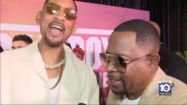 Premiere for new Bad Boys movie held in Downtown Miami смотреть онлайн