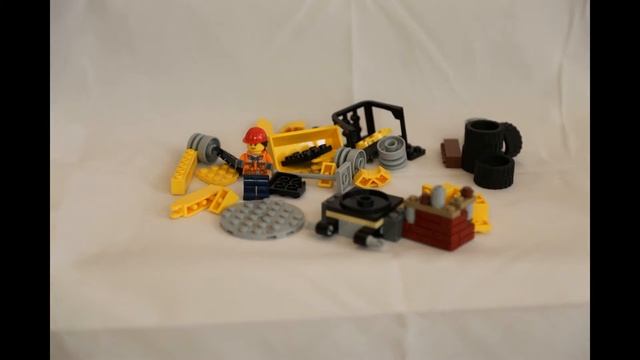 Lego City 60152 loader | Лего Сити 60152 погрузчик смотреть онлайн
