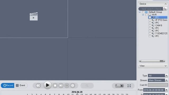 Playback Video via SmartPSS смотреть онлайн