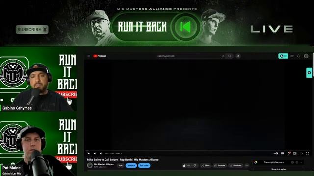 RUN IT BACK - Mike Bailey vs Cali Smoov | "The Quarters" Event Details смотреть онлайн