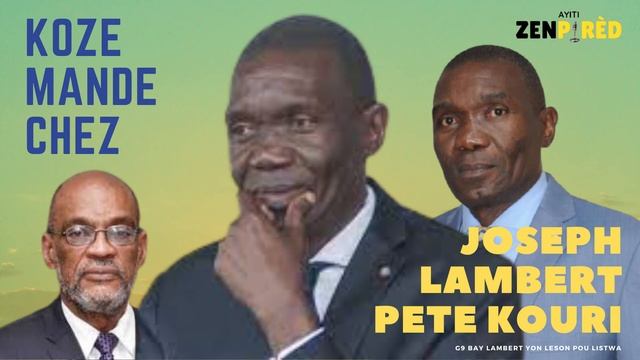 Ariel nan chalè - Jimmy Chérisier BBQ pete katouch, se bon pye Senatè Lambert ki chape l смотреть онлайн