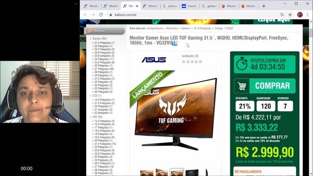 MONITORES 2K 144HZ NO BRASIL [MEU RADAR DE COMPRA] 3K E 165HZ TMB смотреть онлайн
